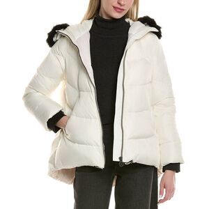 Gorski Womens Après Down Ski Jacket, White